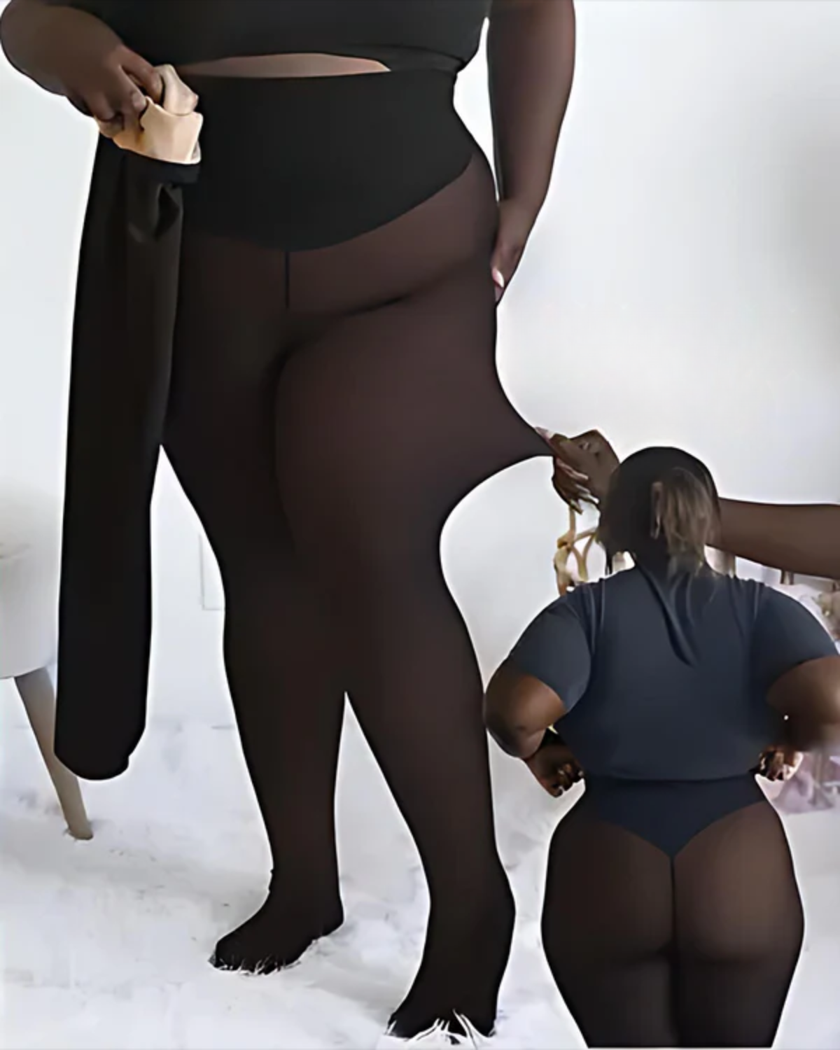 Premium Thermo-Strumpfhose Curv – Wärmend & Shaping-Effekt